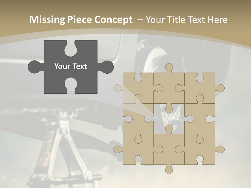 Grey Business Check PowerPoint Template