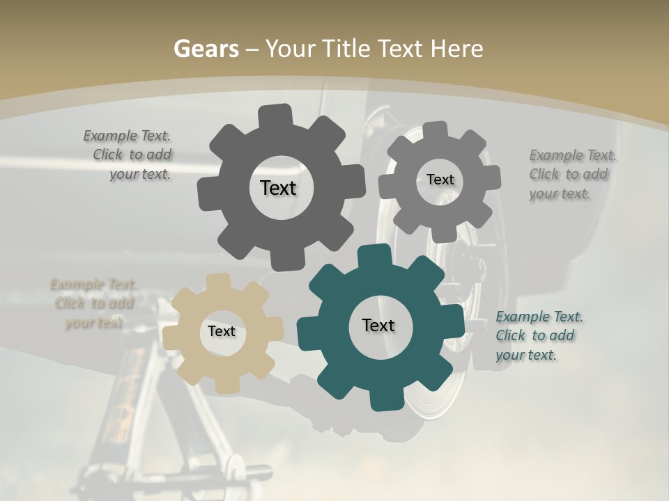 Grey Business Check PowerPoint Template