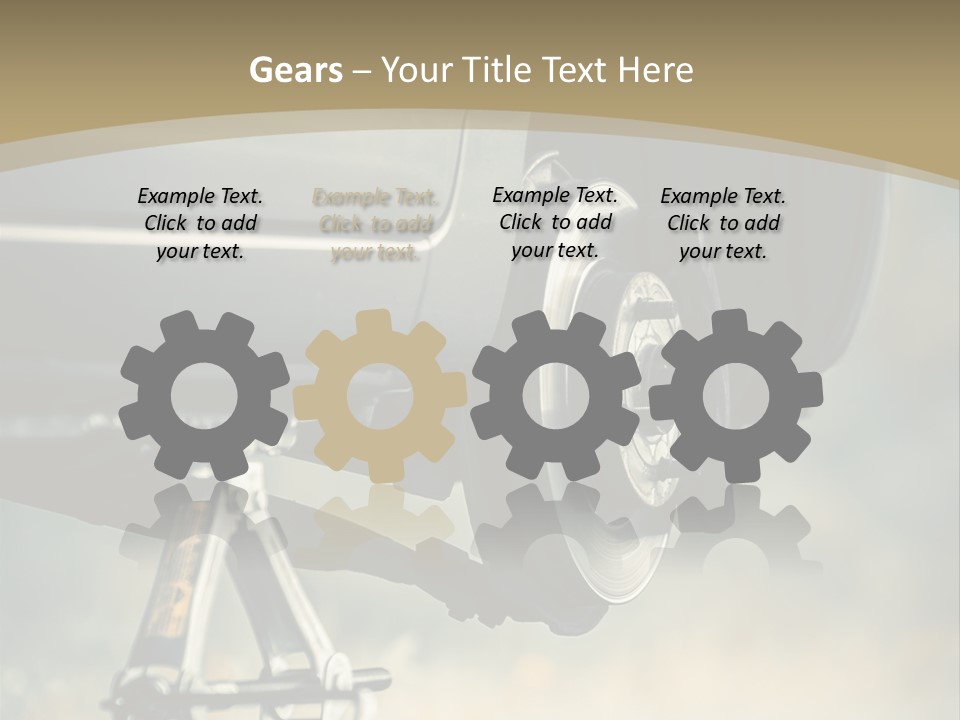 Grey Business Check PowerPoint Template