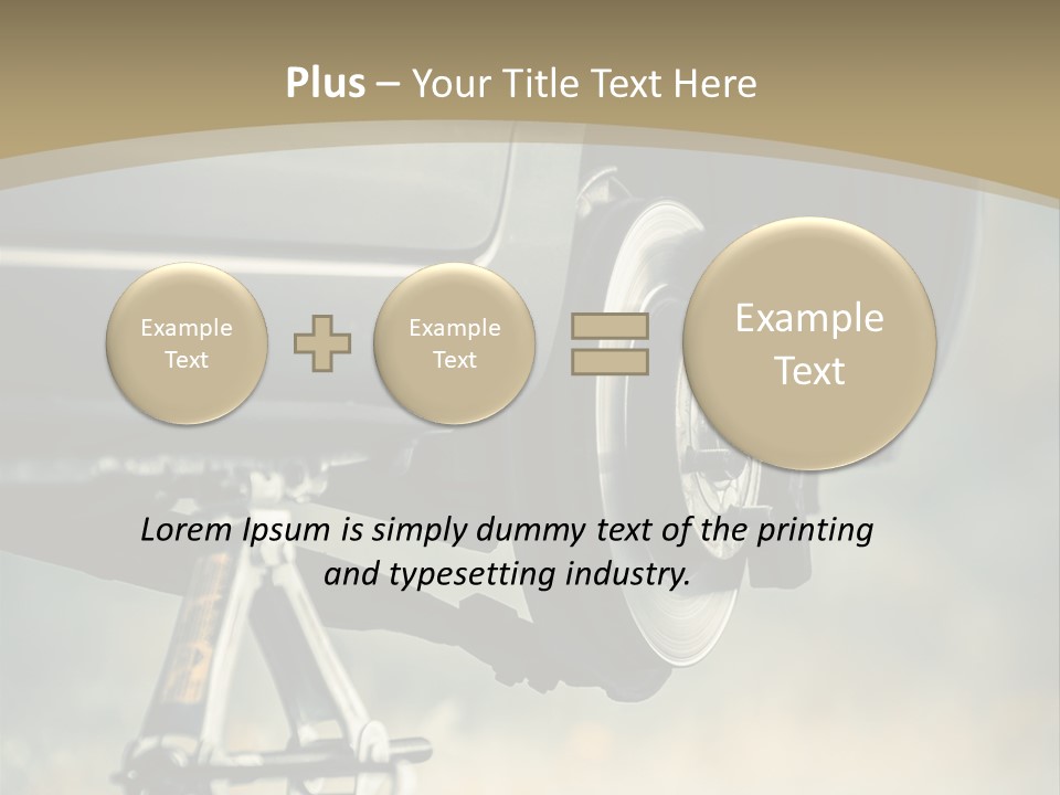 Grey Business Check PowerPoint Template