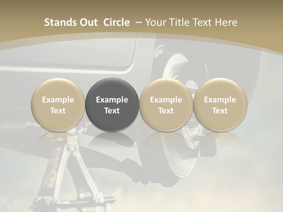 Grey Business Check PowerPoint Template