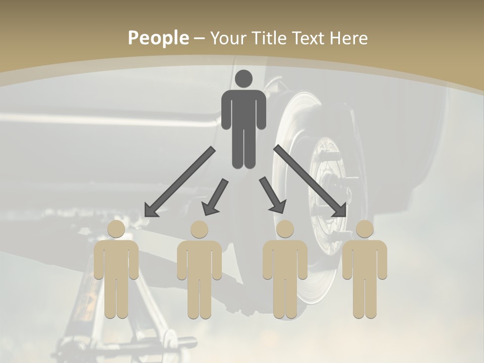 Grey Business Check PowerPoint Template