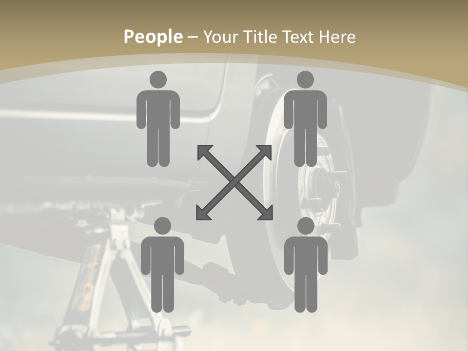 Grey Business Check PowerPoint Template