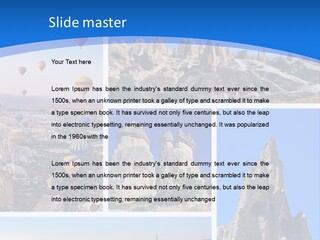Geology Nobody Turkey PowerPoint Template