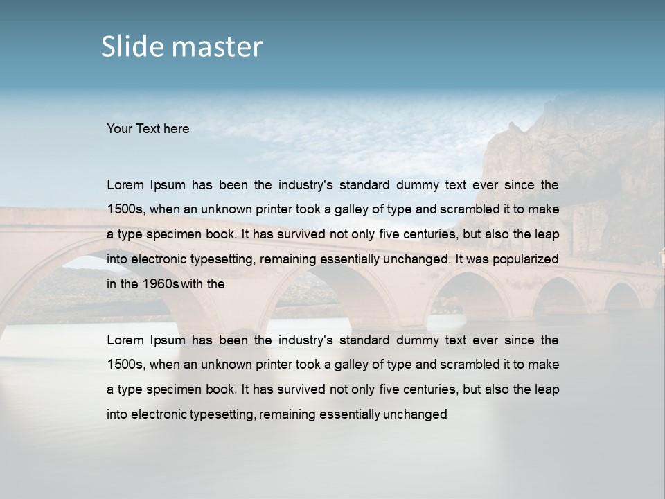 Sky Stone Osmancik PowerPoint Template