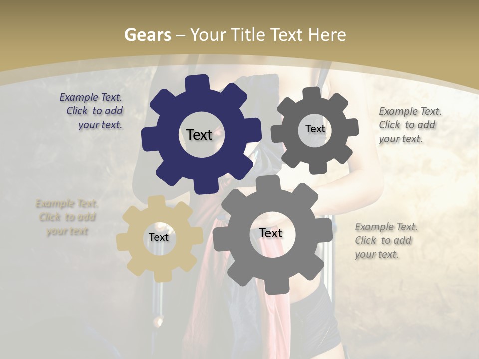 Humorou Meeting Li Ten PowerPoint Template