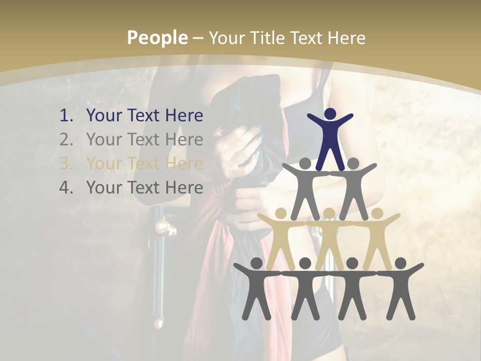 Humorou Meeting Li Ten PowerPoint Template