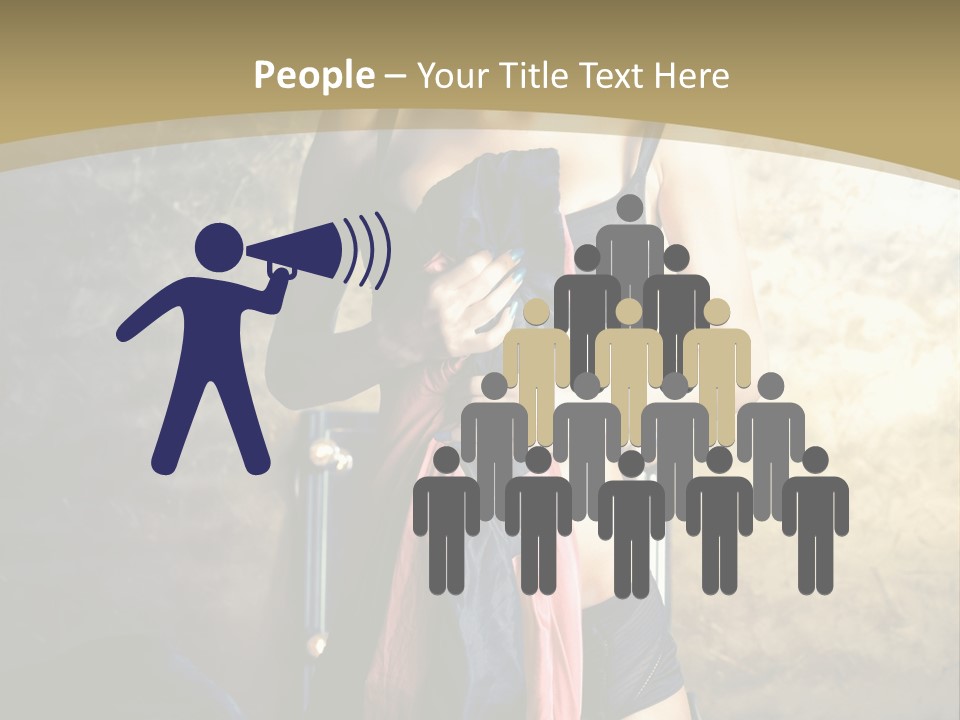 Humorou Meeting Li Ten PowerPoint Template