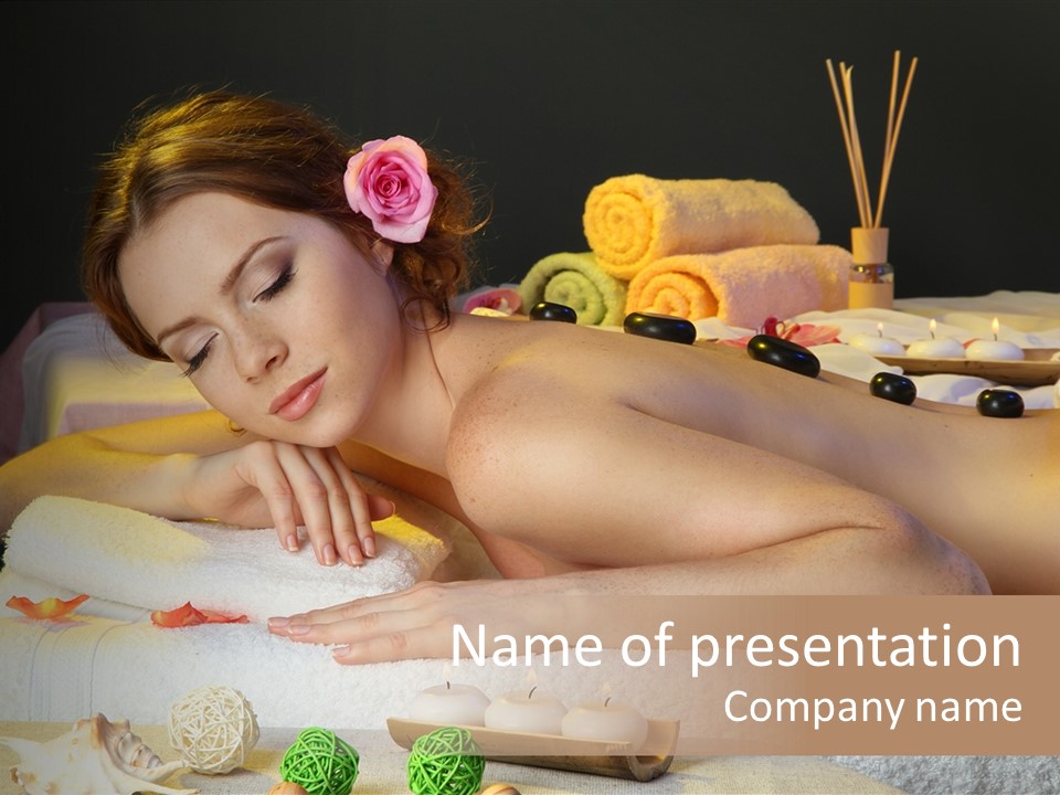 Young Skin Therapy PowerPoint Template