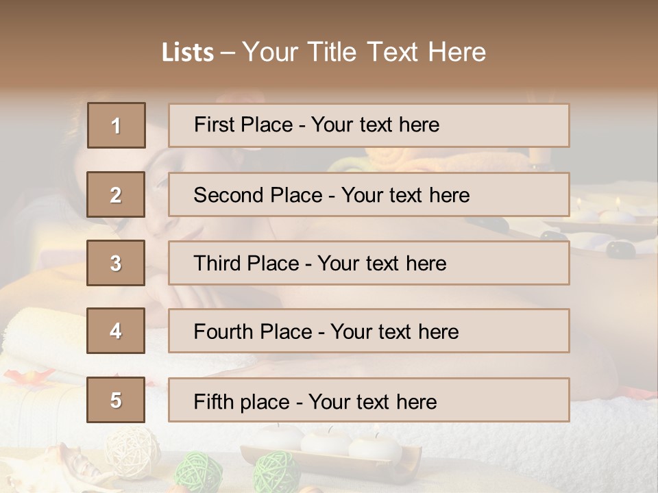 Young Skin Therapy PowerPoint Template
