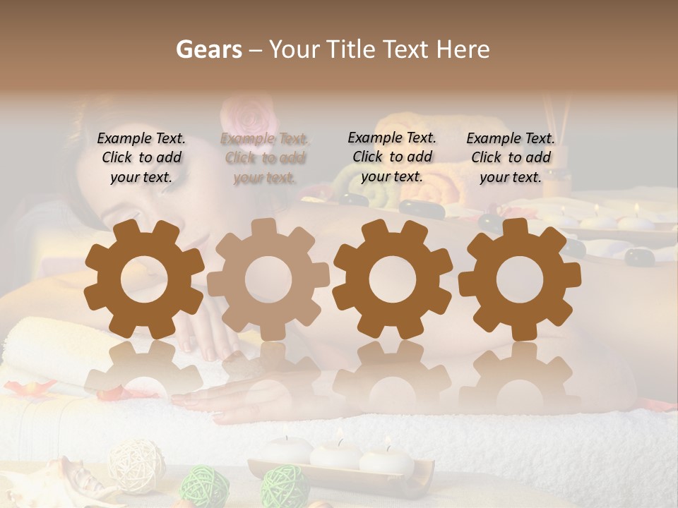 Young Skin Therapy PowerPoint Template