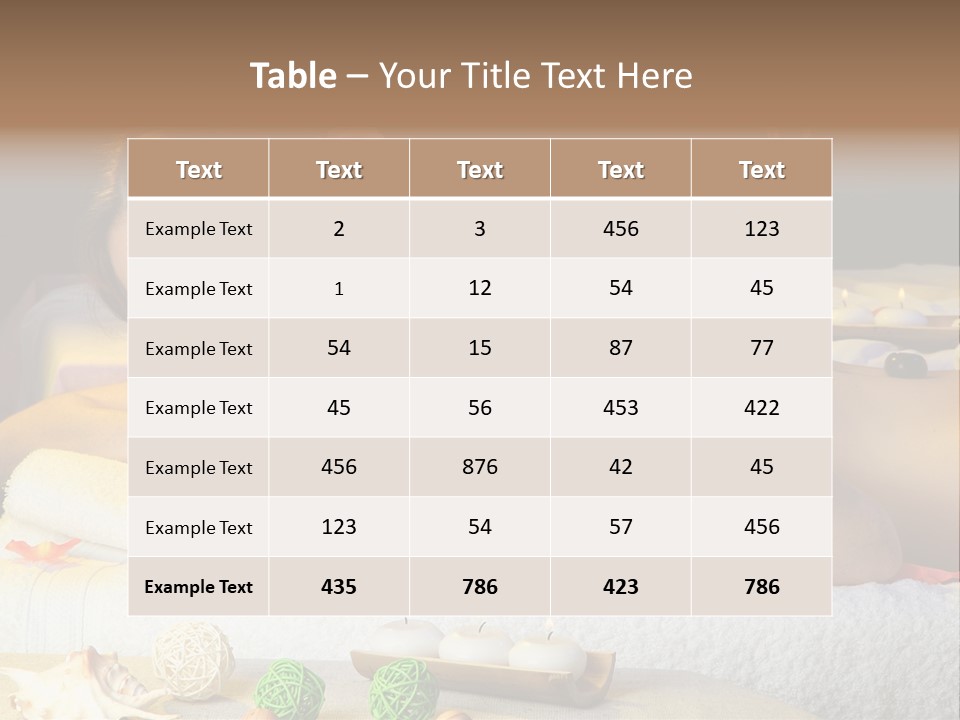 Young Skin Therapy PowerPoint Template