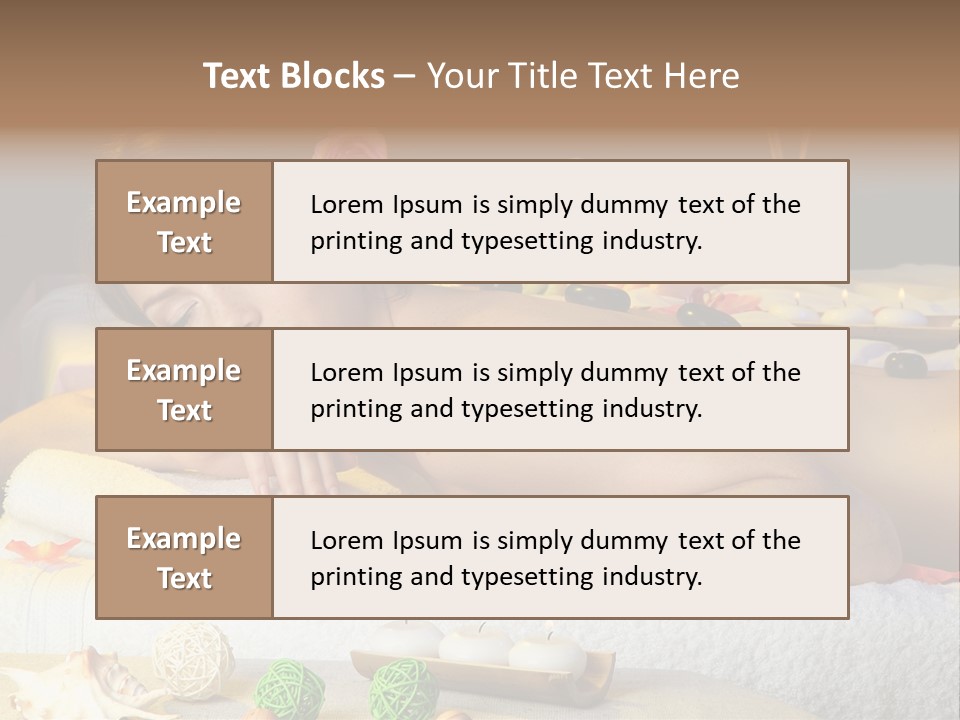 Young Skin Therapy PowerPoint Template
