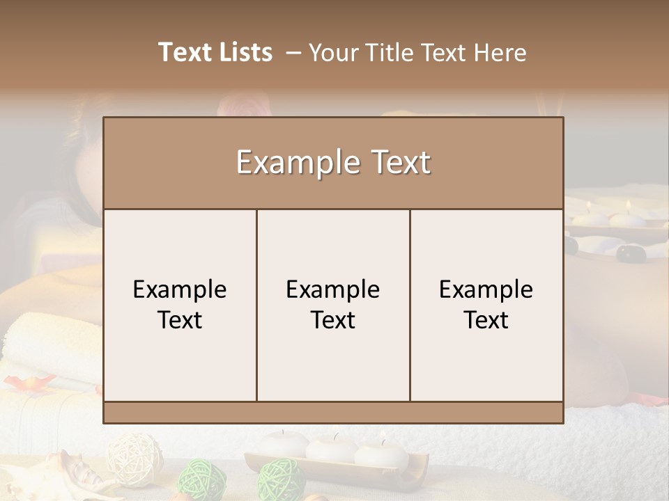 Young Skin Therapy PowerPoint Template