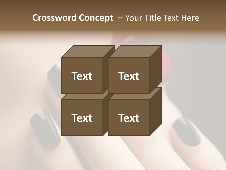 Glamour Bright Mouth PowerPoint Template