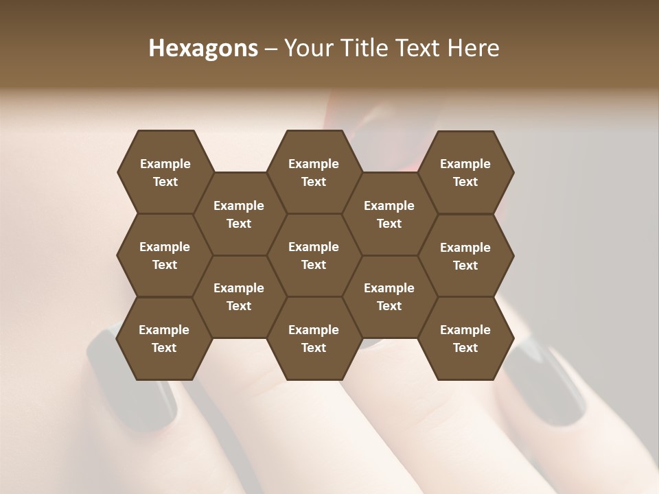 Glamour Bright Mouth PowerPoint Template