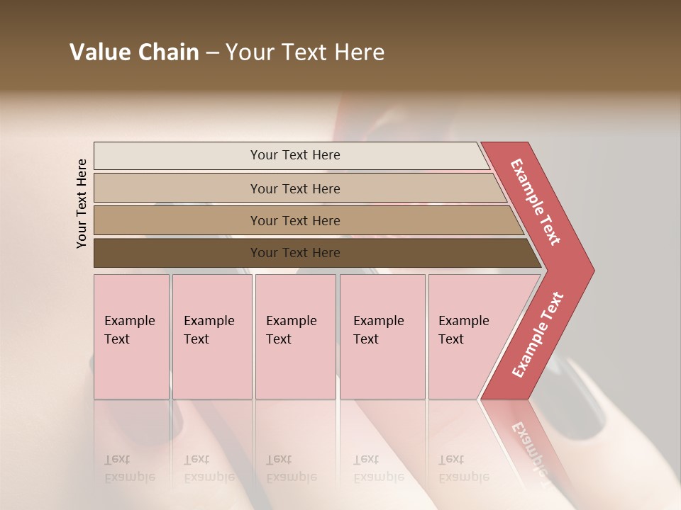 Glamour Bright Mouth PowerPoint Template