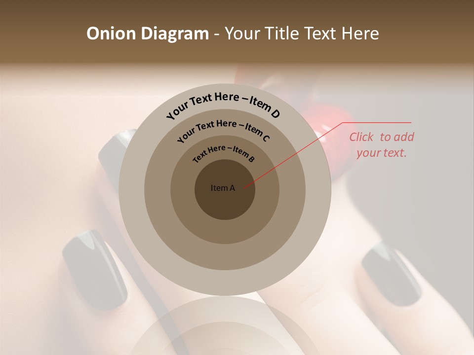 Glamour Bright Mouth PowerPoint Template