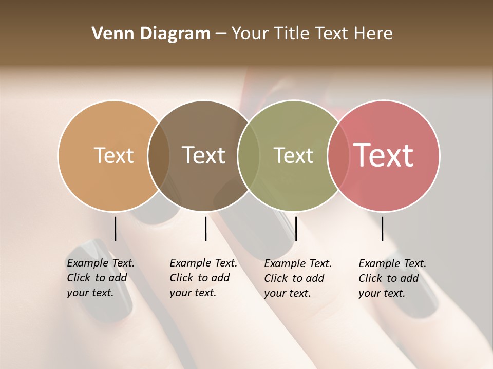 Glamour Bright Mouth PowerPoint Template