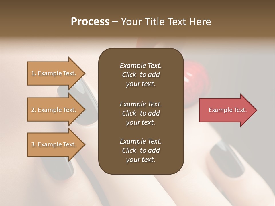 Glamour Bright Mouth PowerPoint Template