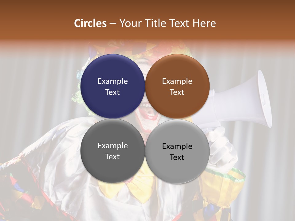 Occupation Expression Red PowerPoint Template