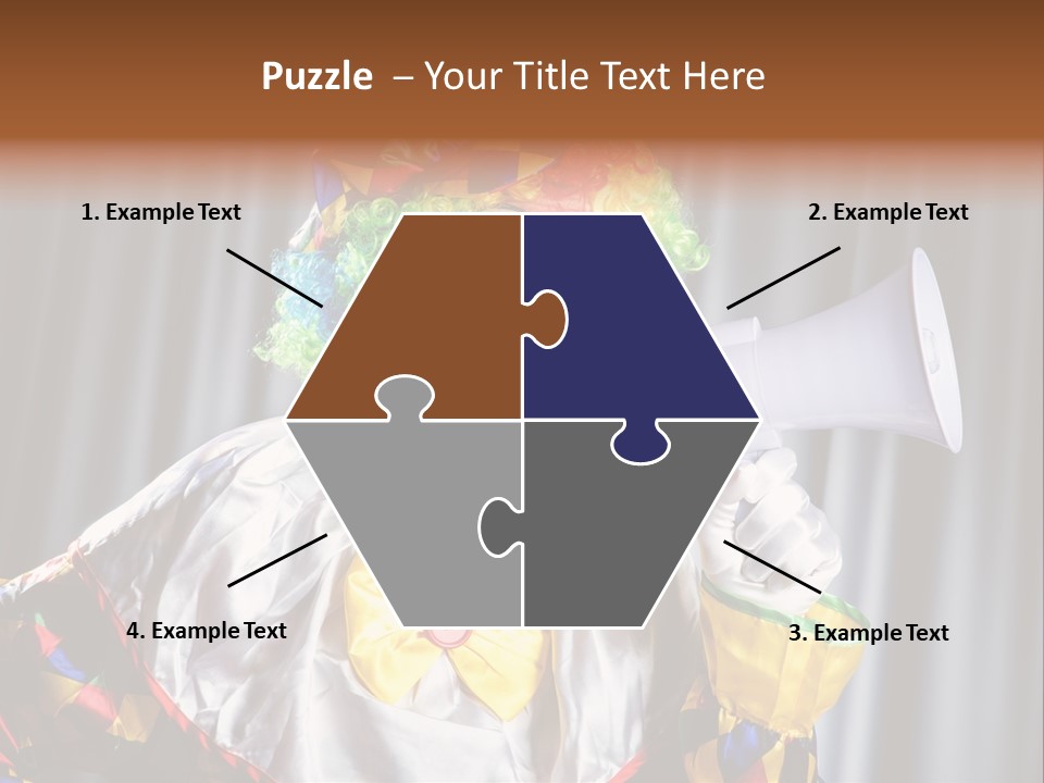 Occupation Expression Red PowerPoint Template