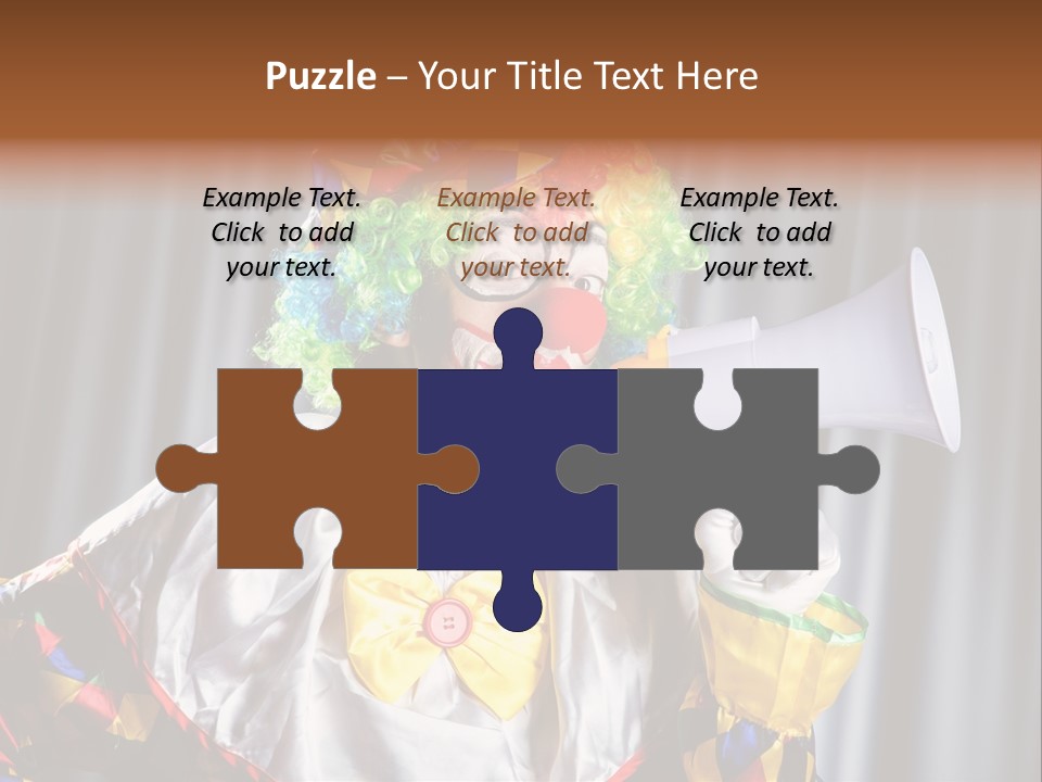 Occupation Expression Red PowerPoint Template