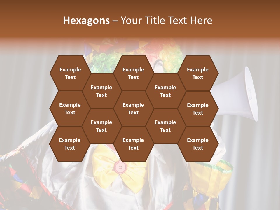 Occupation Expression Red PowerPoint Template