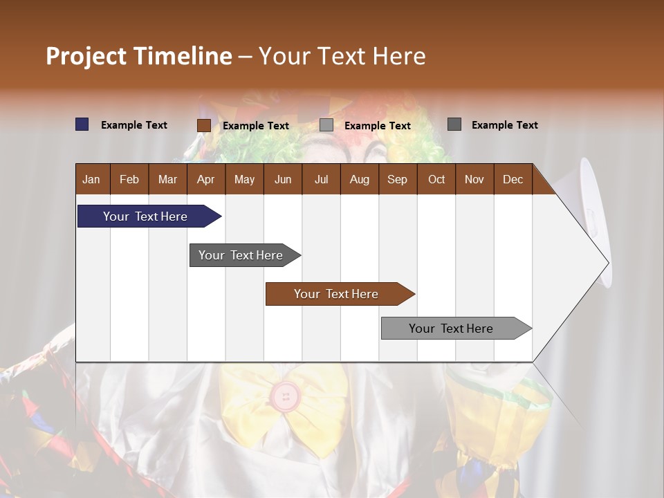 Occupation Expression Red PowerPoint Template