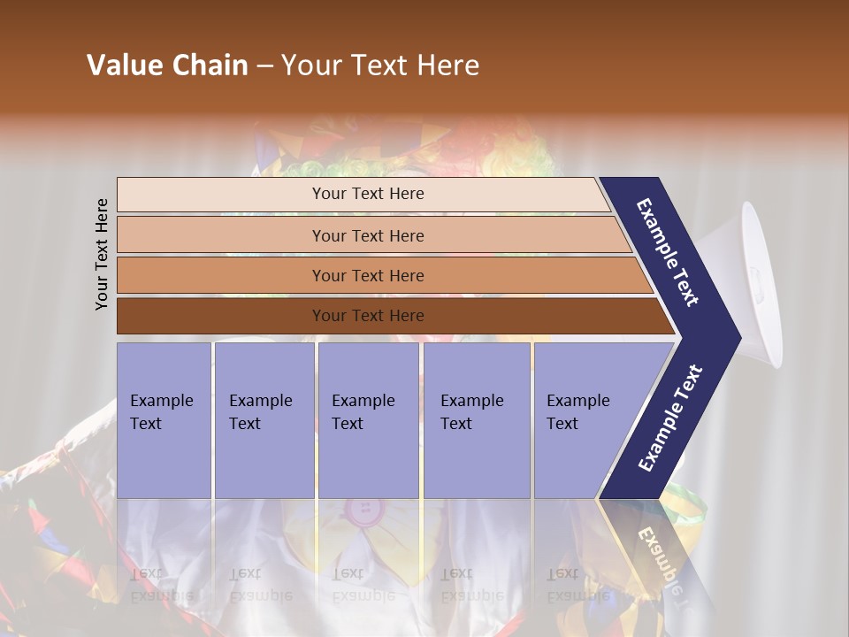 Occupation Expression Red PowerPoint Template