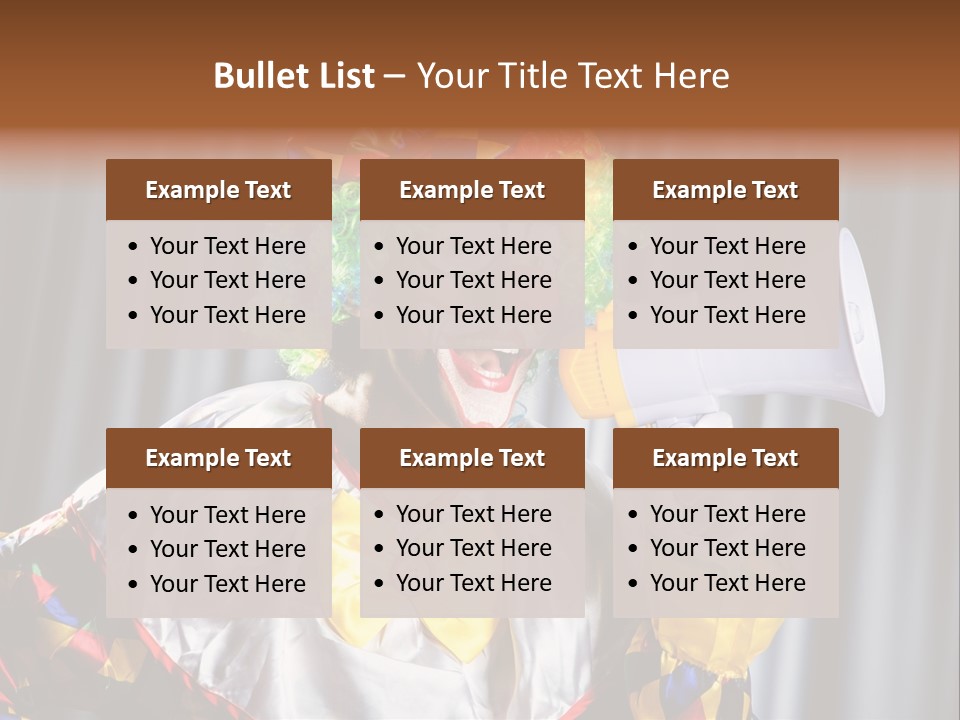Occupation Expression Red PowerPoint Template
