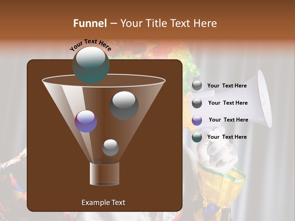 Occupation Expression Red PowerPoint Template