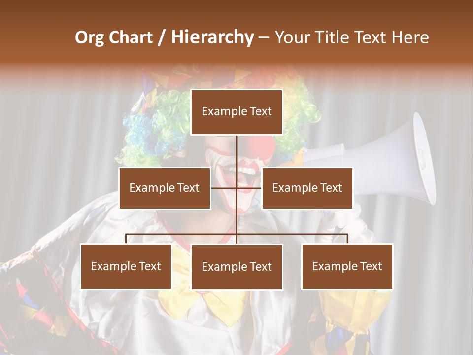 Occupation Expression Red PowerPoint Template