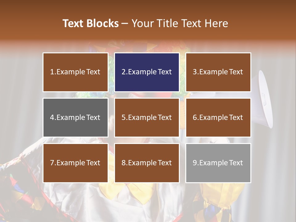 Occupation Expression Red PowerPoint Template