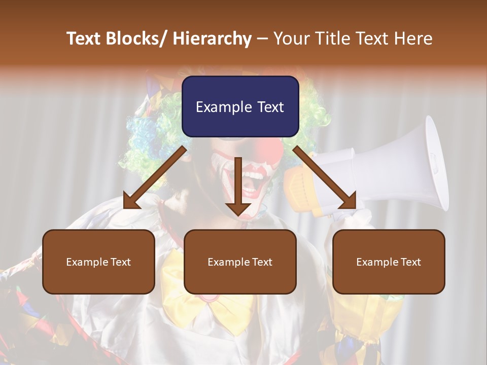Occupation Expression Red PowerPoint Template