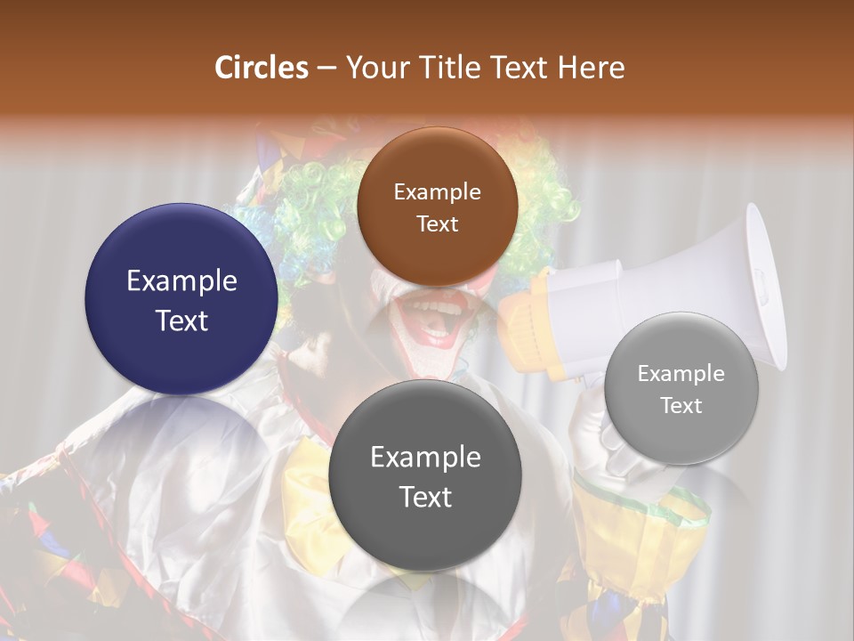 Occupation Expression Red PowerPoint Template