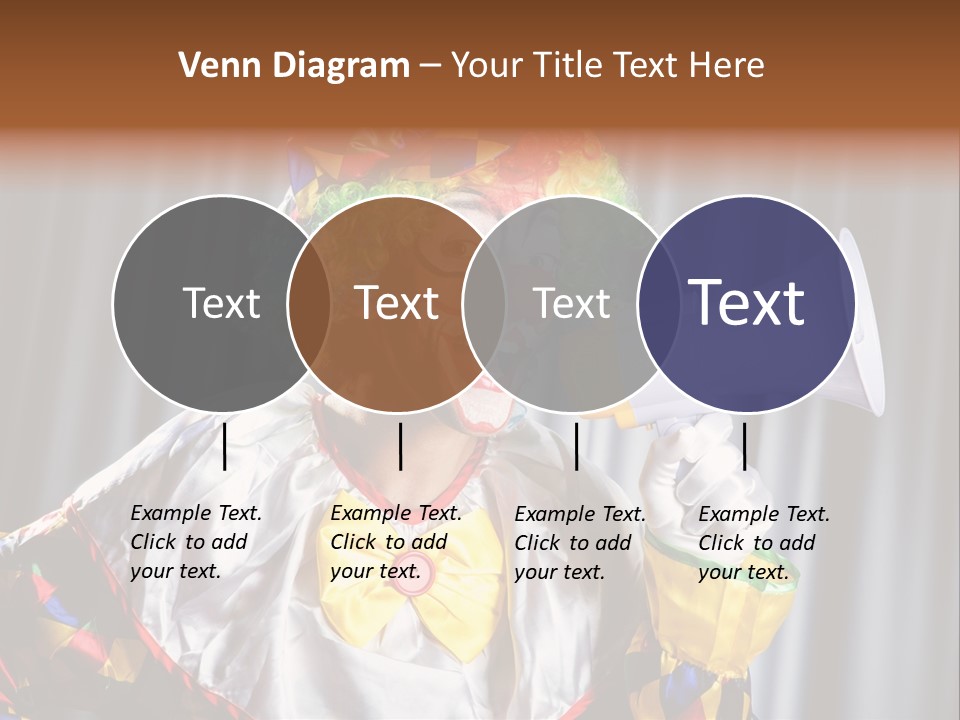 Occupation Expression Red PowerPoint Template