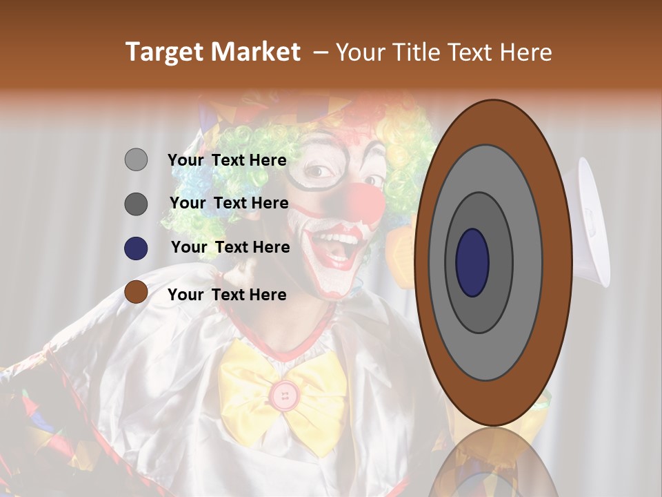 Occupation Expression Red PowerPoint Template