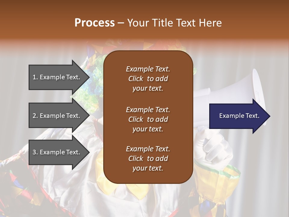 Occupation Expression Red PowerPoint Template