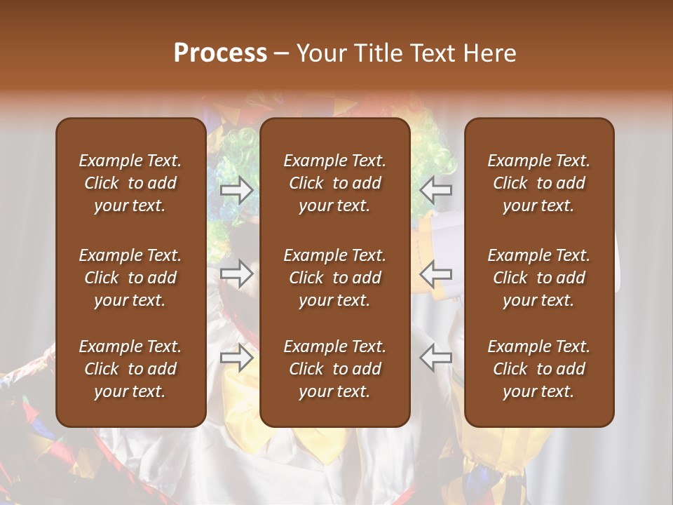 Occupation Expression Red PowerPoint Template