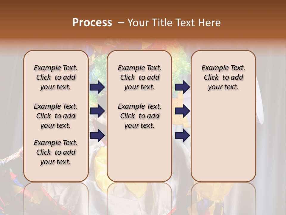 Occupation Expression Red PowerPoint Template