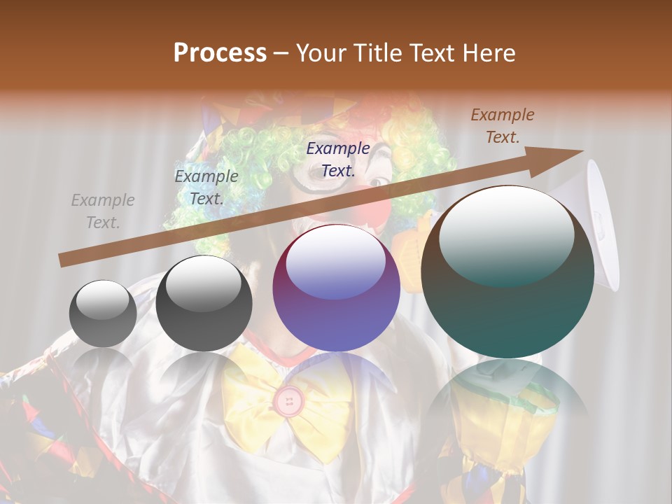 Occupation Expression Red PowerPoint Template