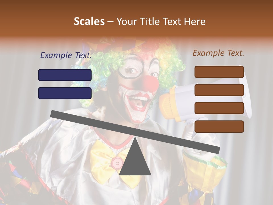 Occupation Expression Red PowerPoint Template