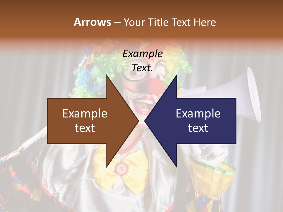 Occupation Expression Red PowerPoint Template