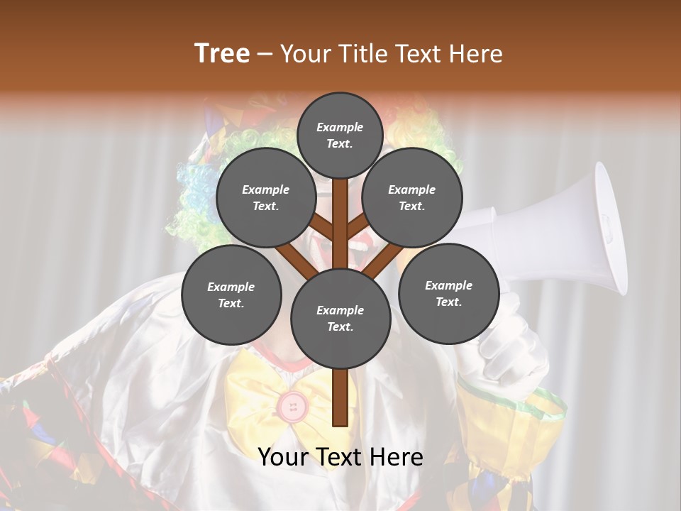 Occupation Expression Red PowerPoint Template