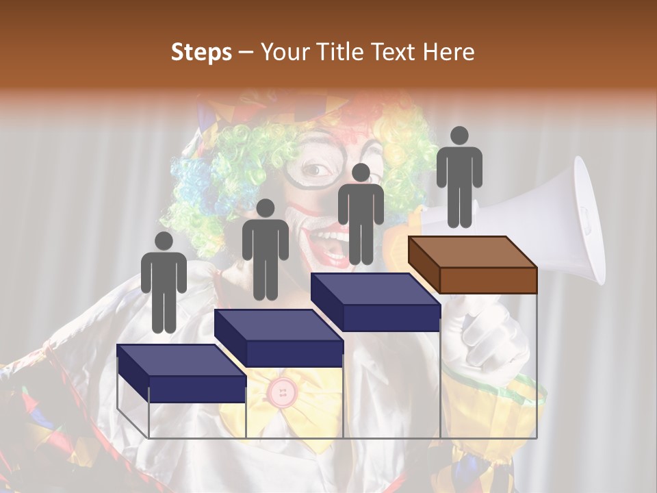 Occupation Expression Red PowerPoint Template