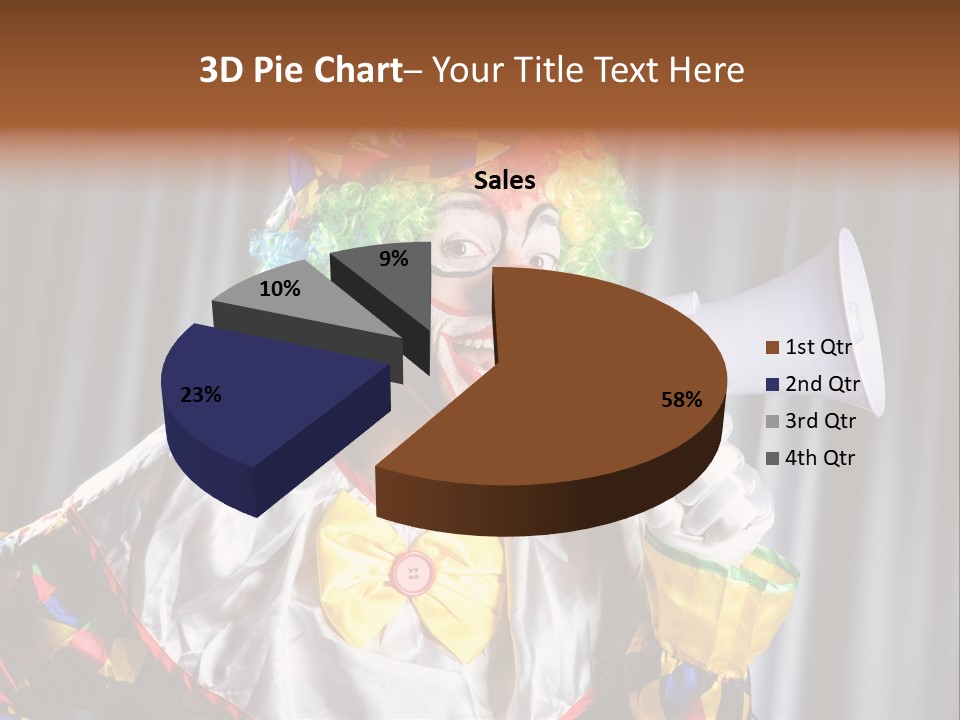 Occupation Expression Red PowerPoint Template