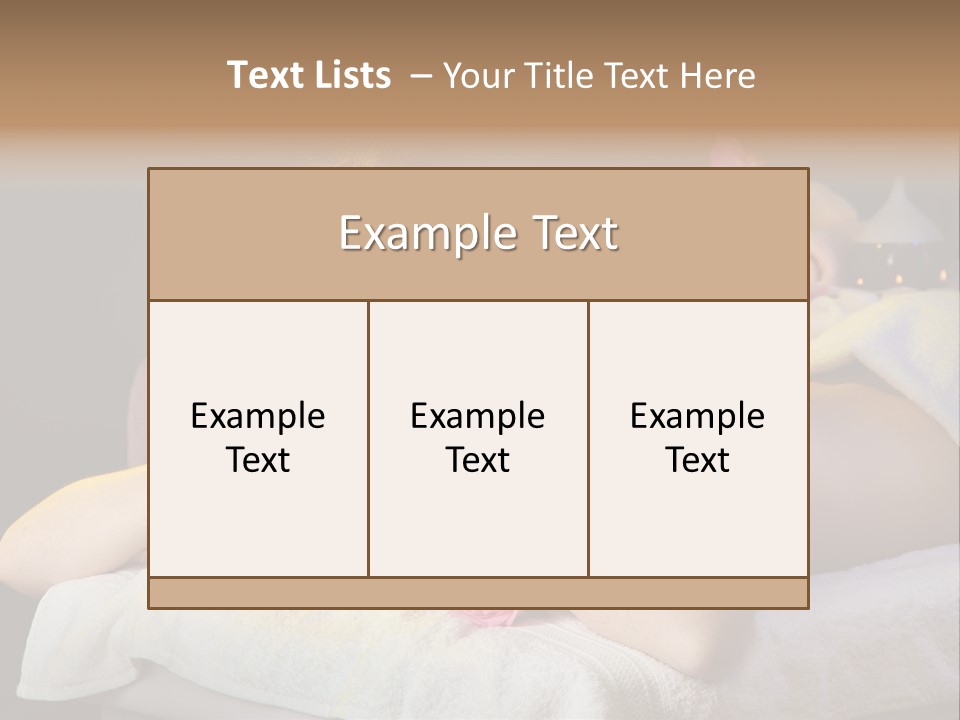 Therapy White Personal PowerPoint Template
