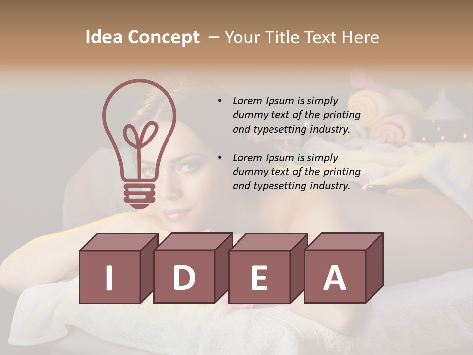 Therapy White Personal PowerPoint Template