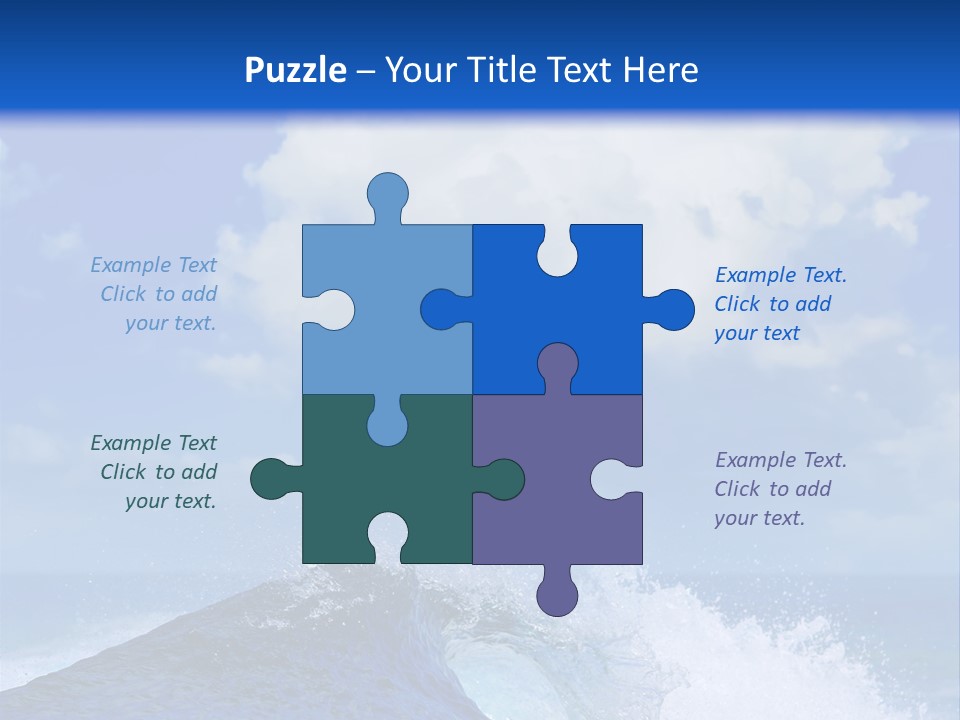 Adventure Water Paradise PowerPoint Template